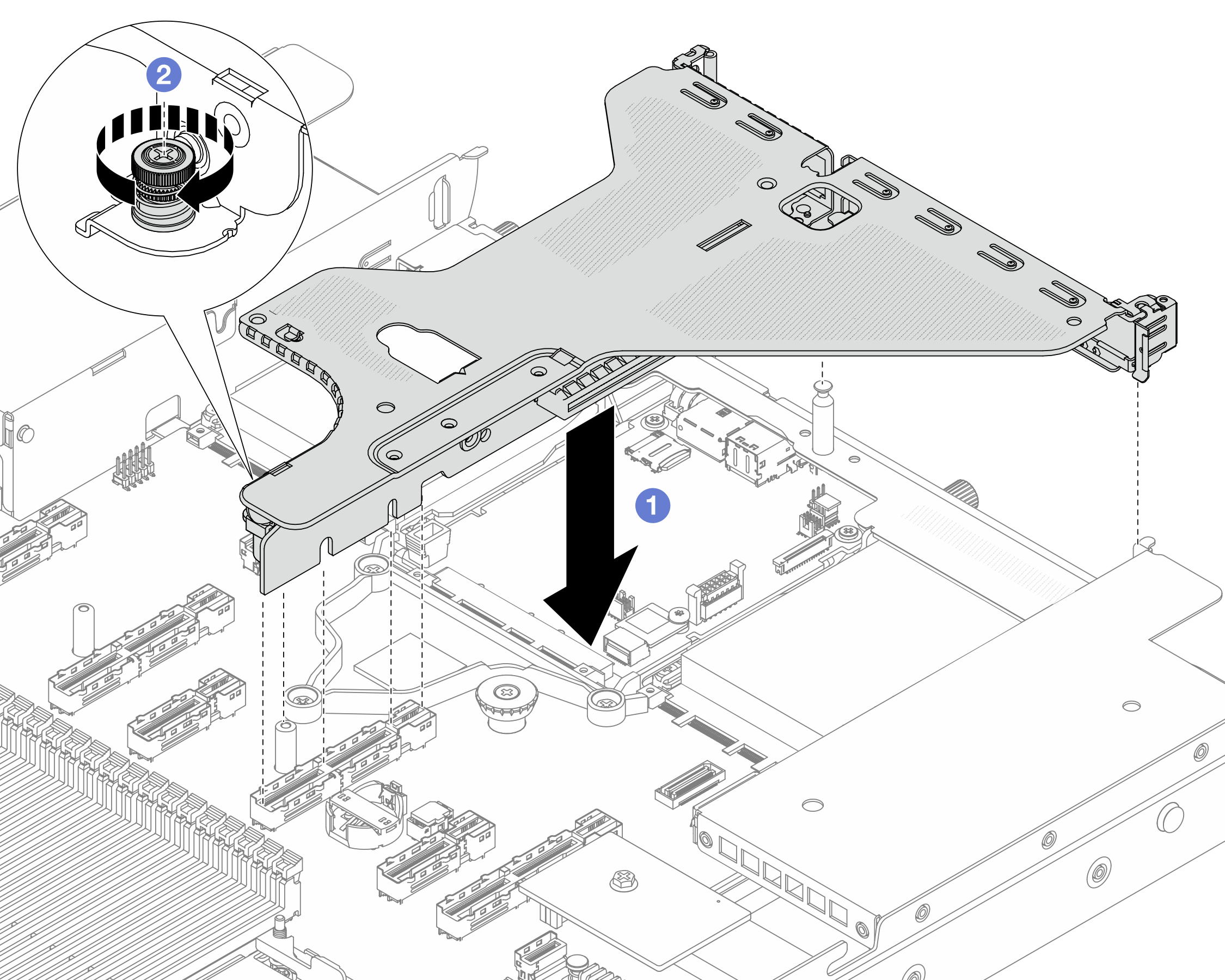 Riser assembly installation