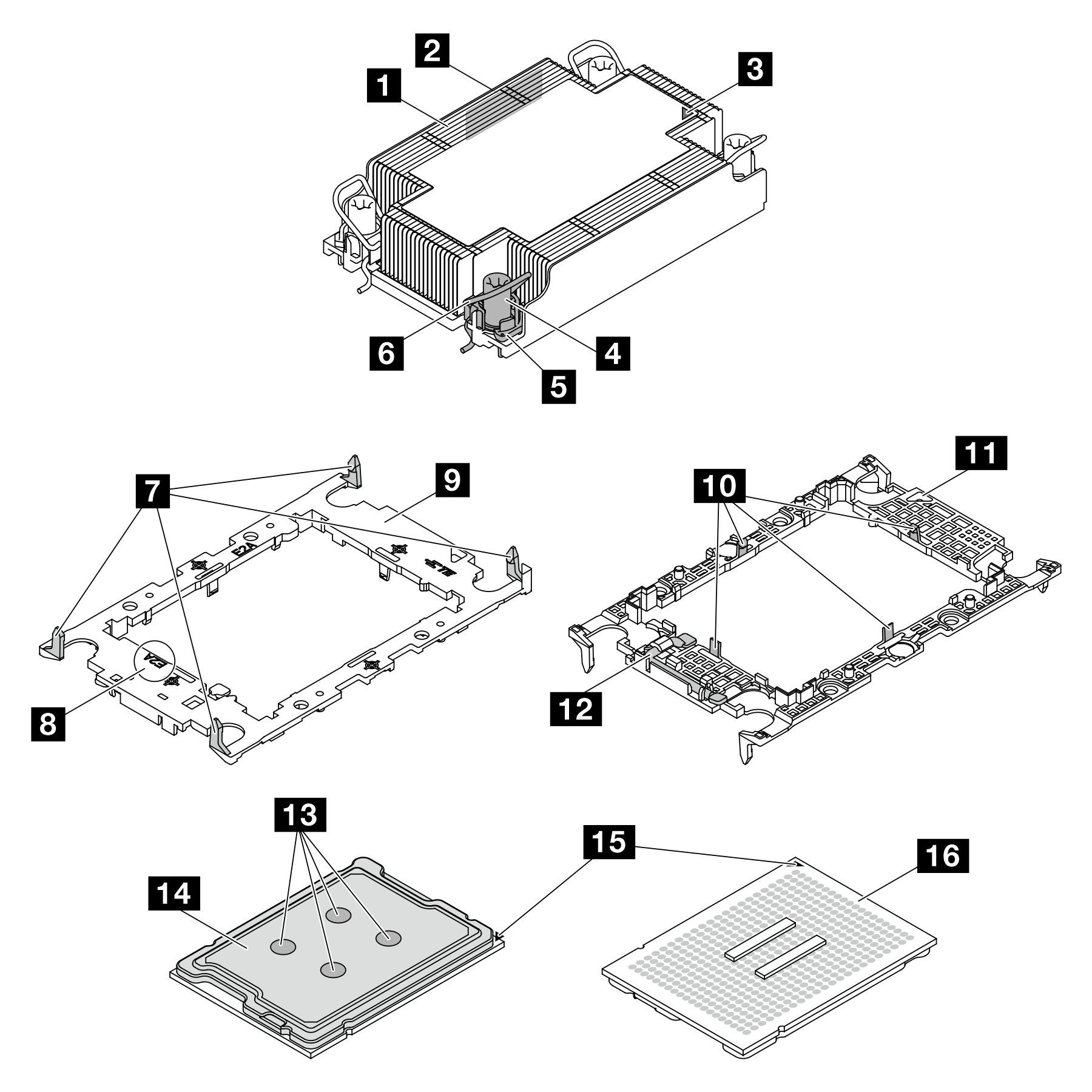 PHM components