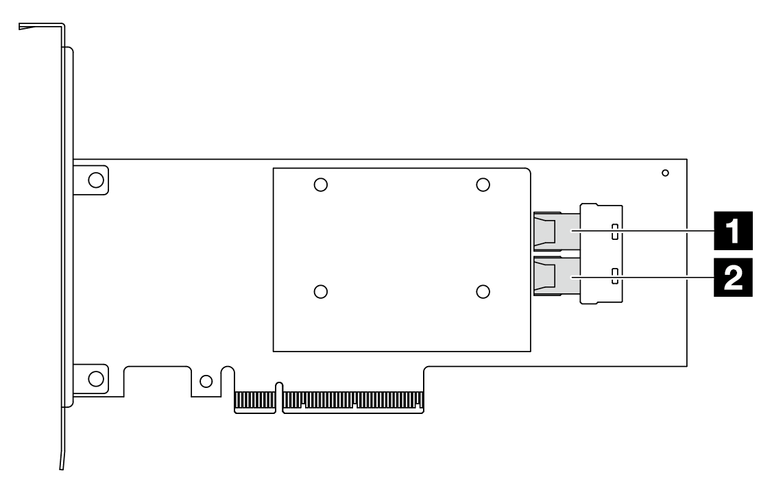 ThinkSystem 4350-8i SAS/SATA 12Gb HBA