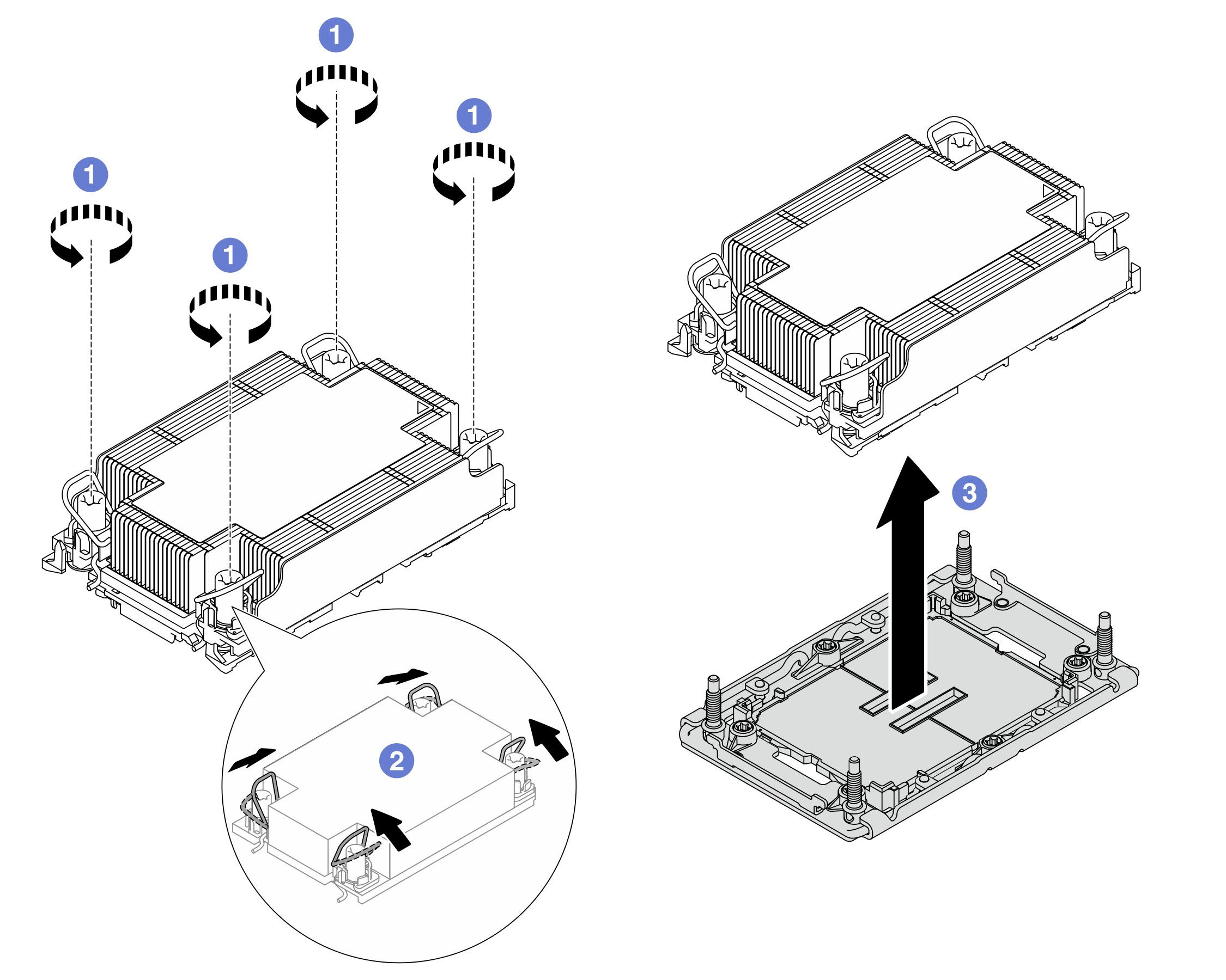 Removing a PHM