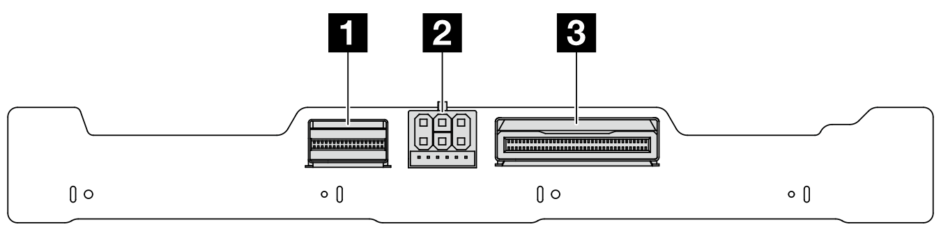 Rear 2 x 2.5 NVMe backplane