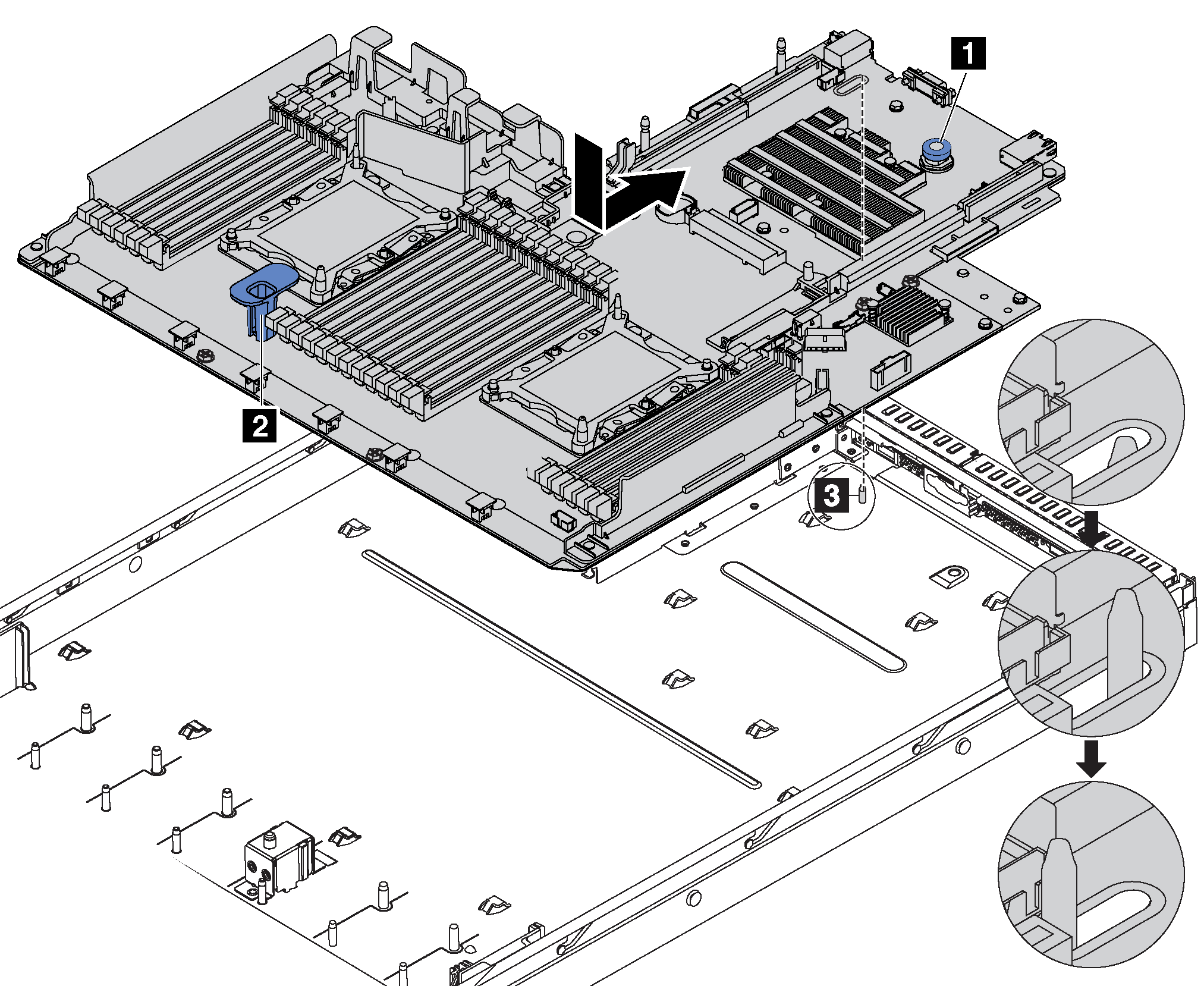 System board installation