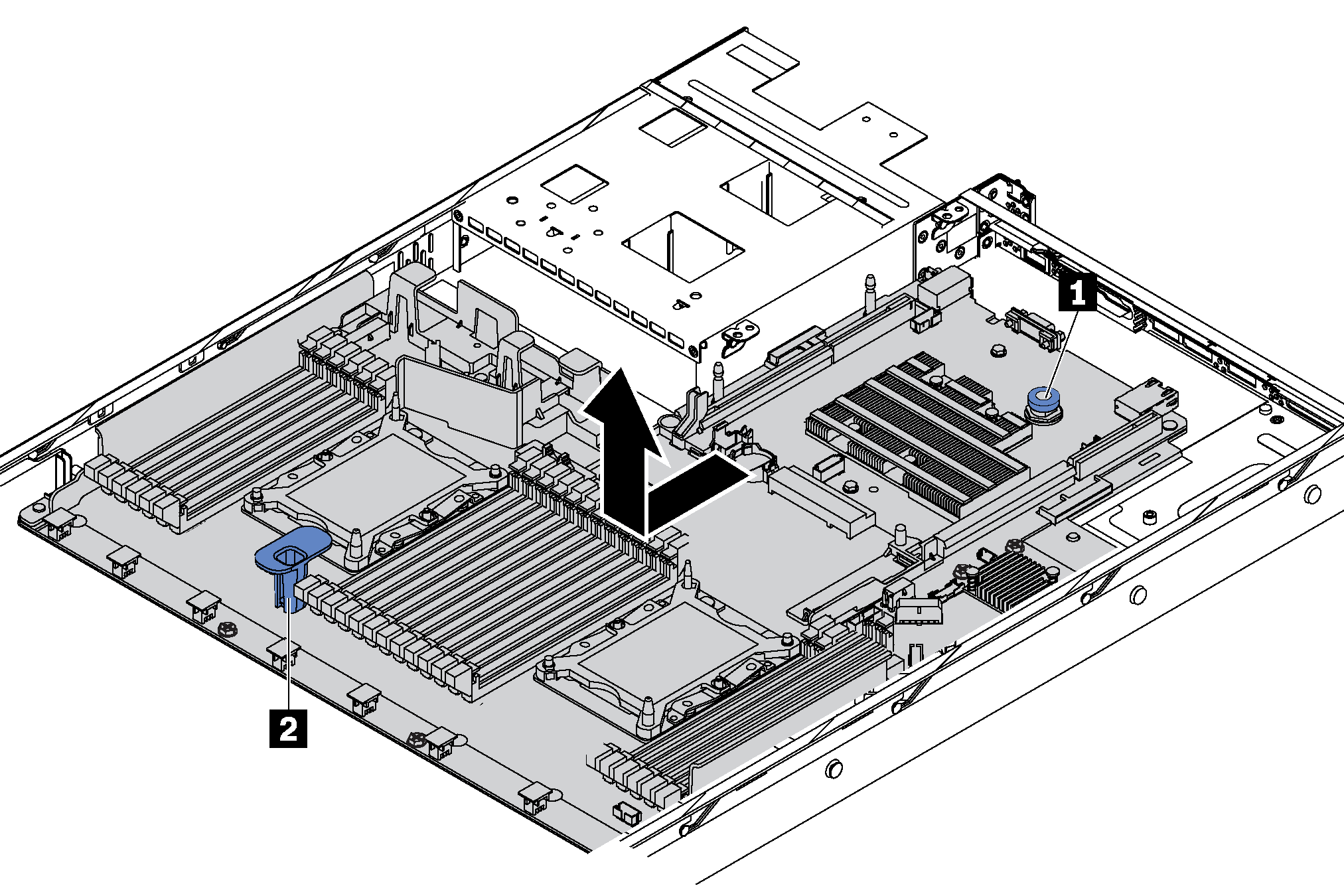 System board removal