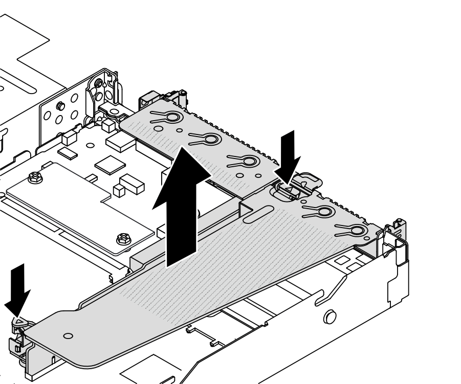 Riser assembly removal