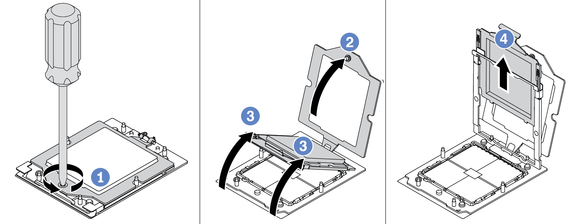 Processor removal