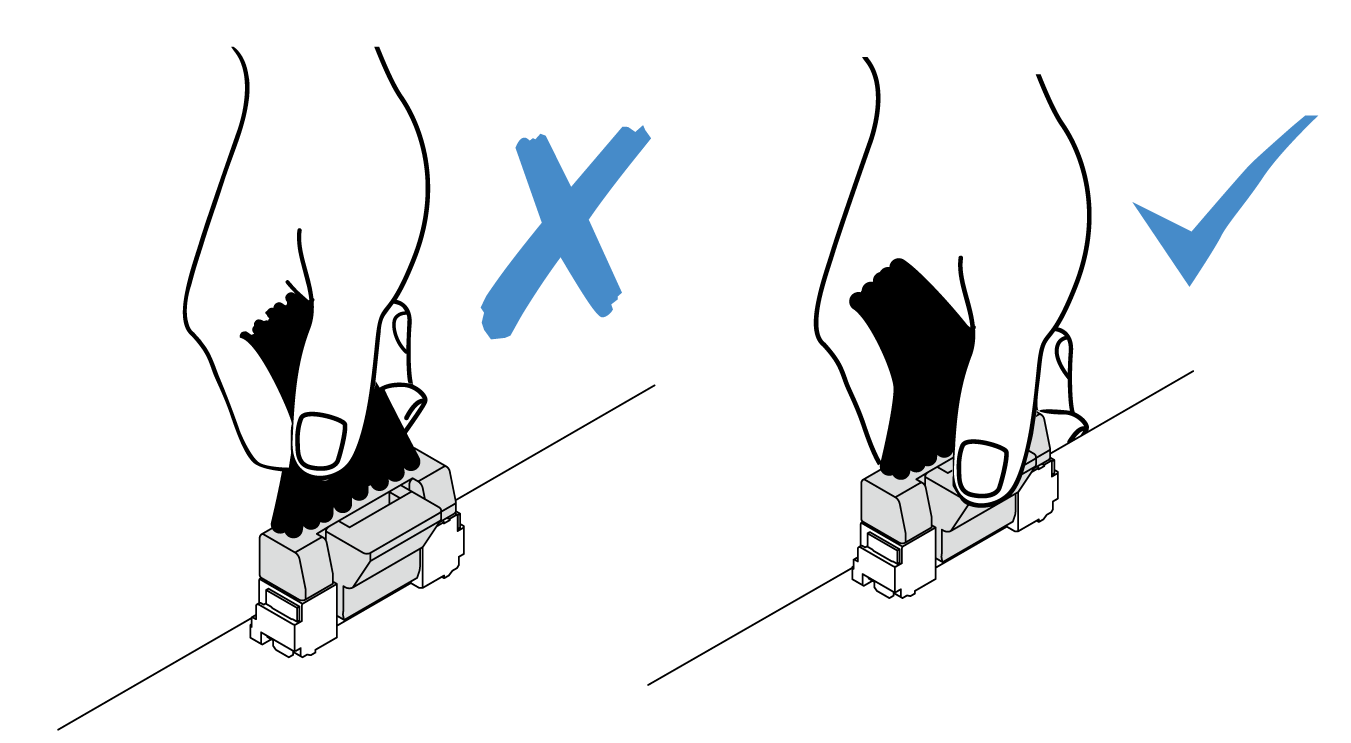 Disconnecting the cables from the system board assembly