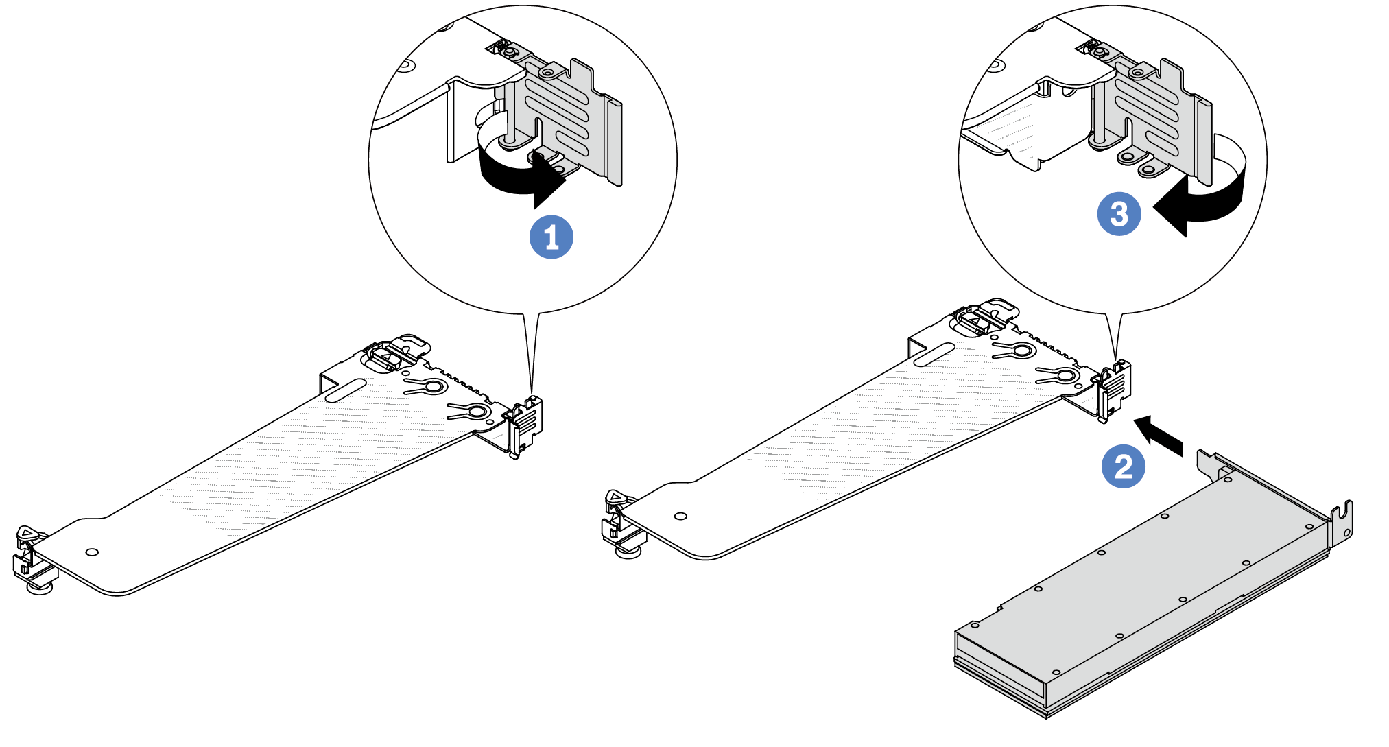 Installing the GPU adapter