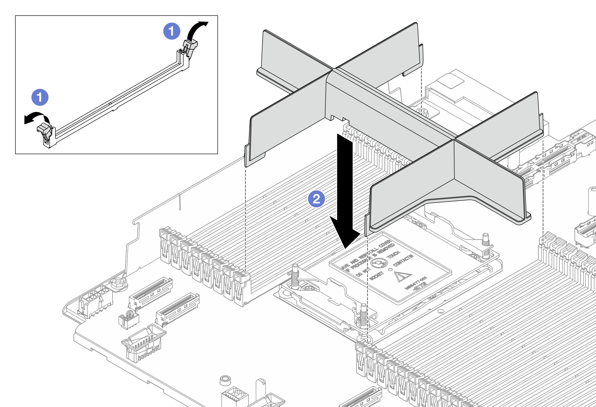 Installing a PHM filler