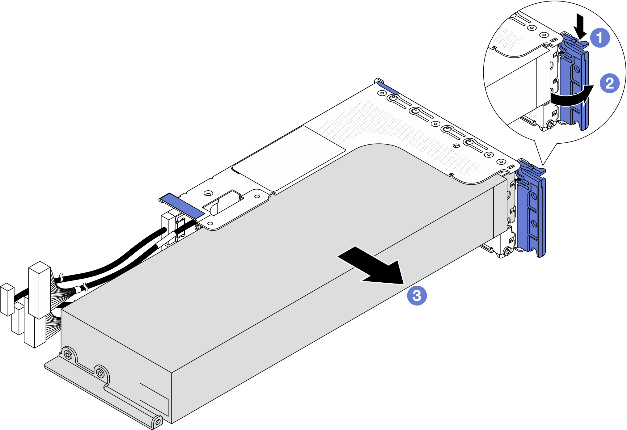 Removing the GPU adapter