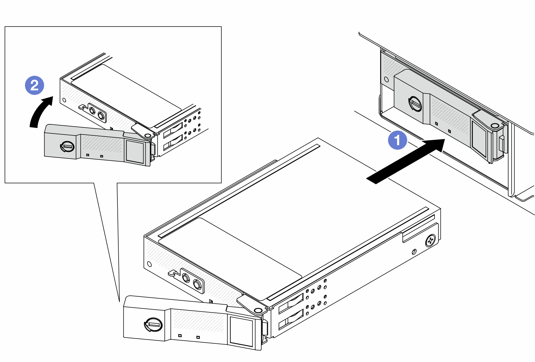 Installing an E3.S CMM