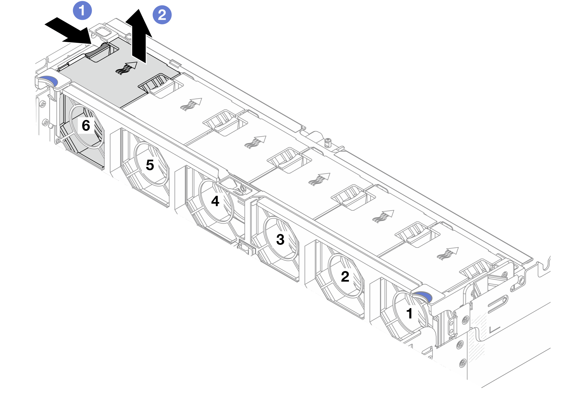 Removing the system fan