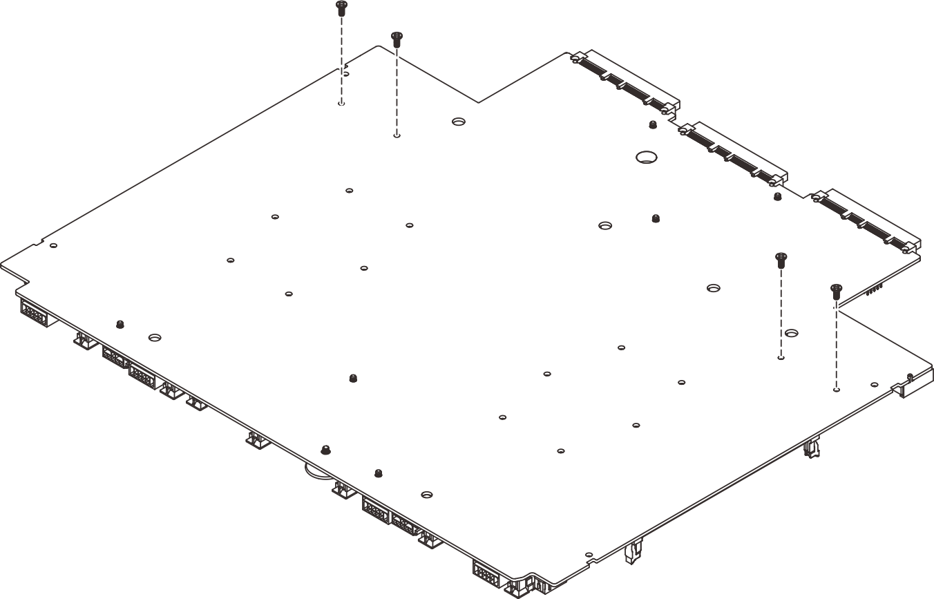 Loosening system board assembly screws