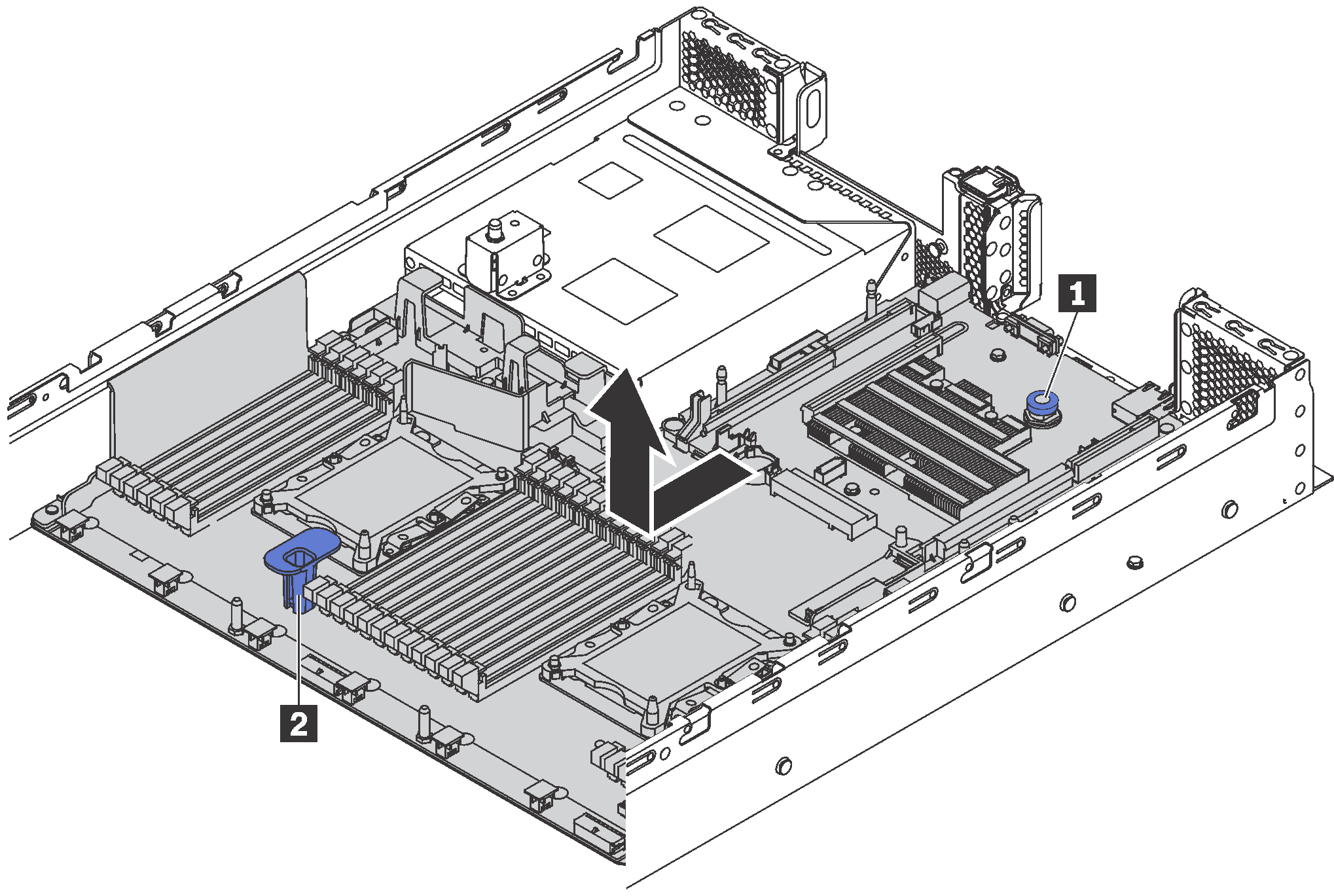 System board removal