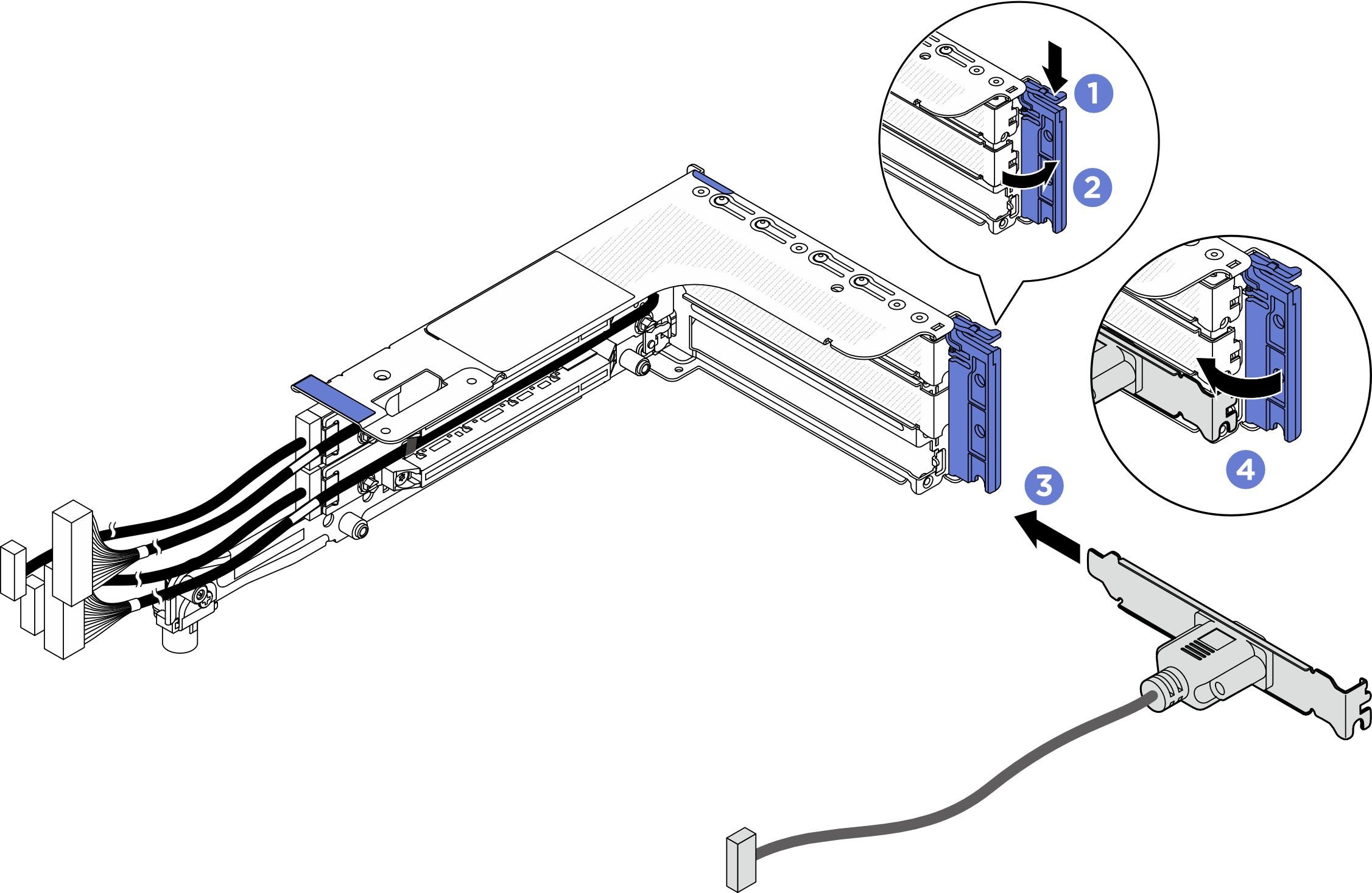 Installing the serial port module