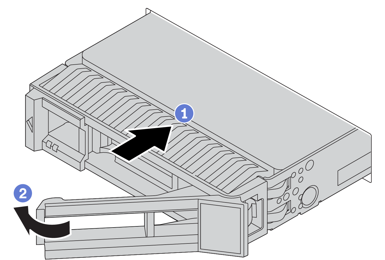 3.5-inch hot-swap drive installation