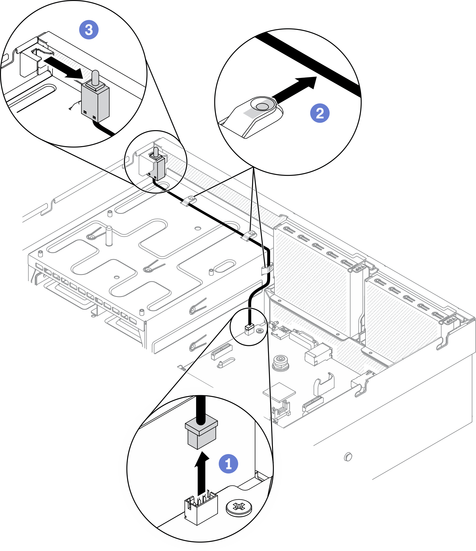 Removing the intrusion switch