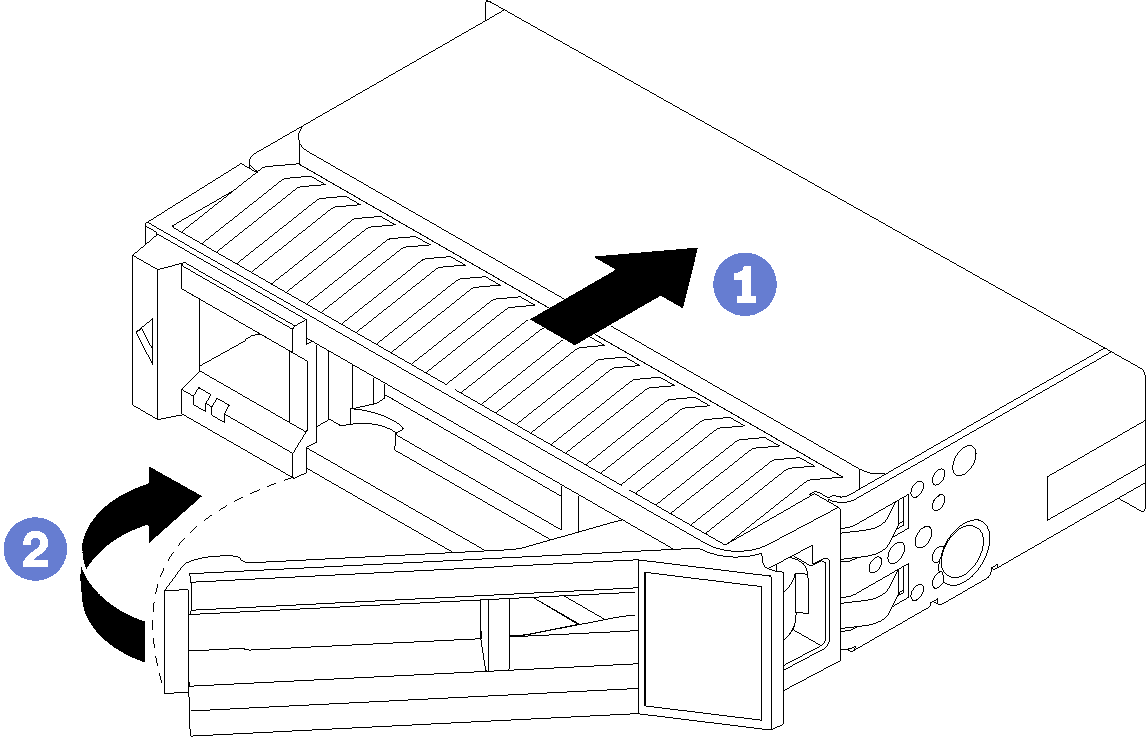 3.5-inch hot-swap drive installation