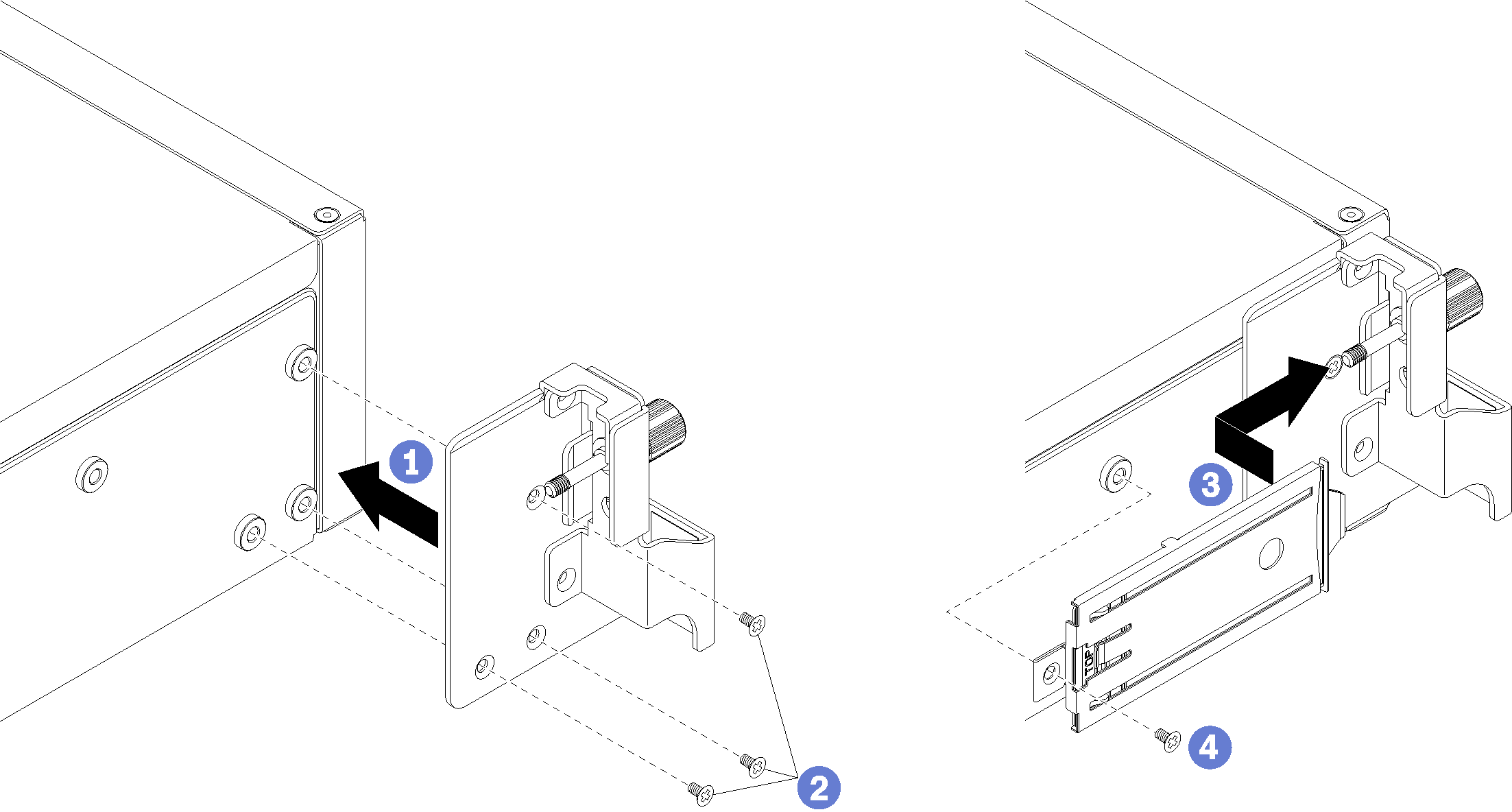 rack mounting bracket installation