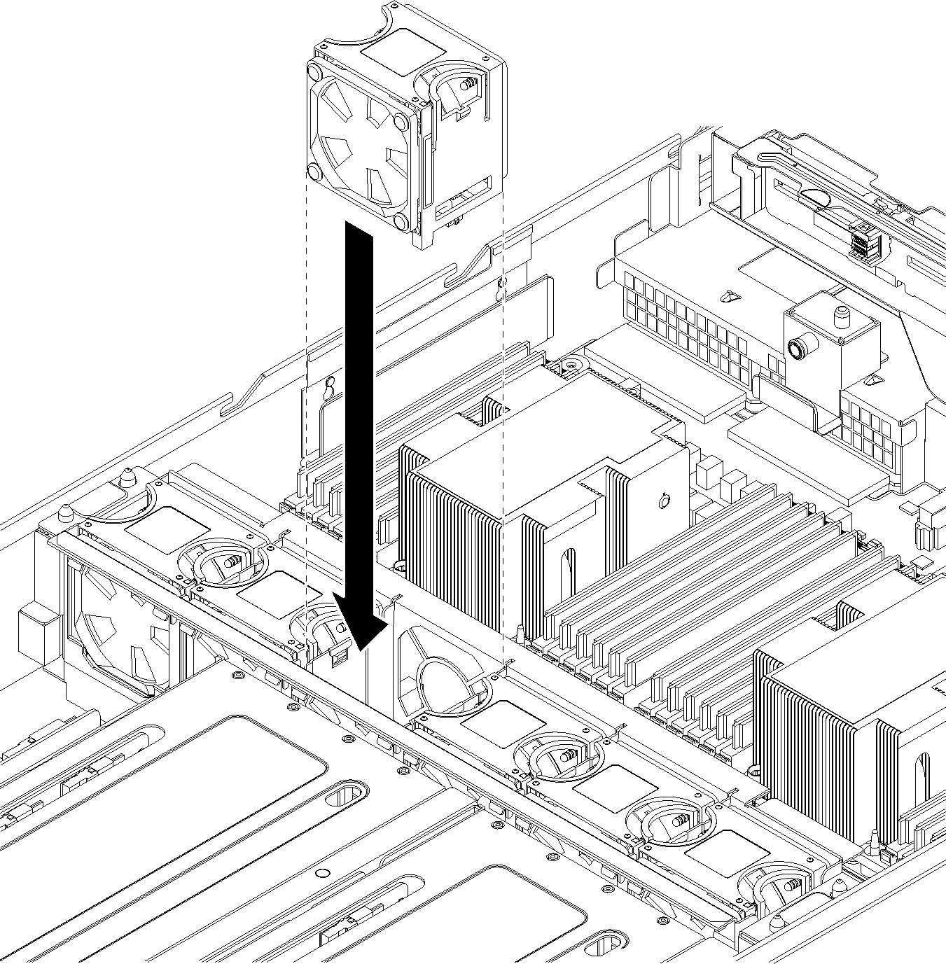 System fan installation