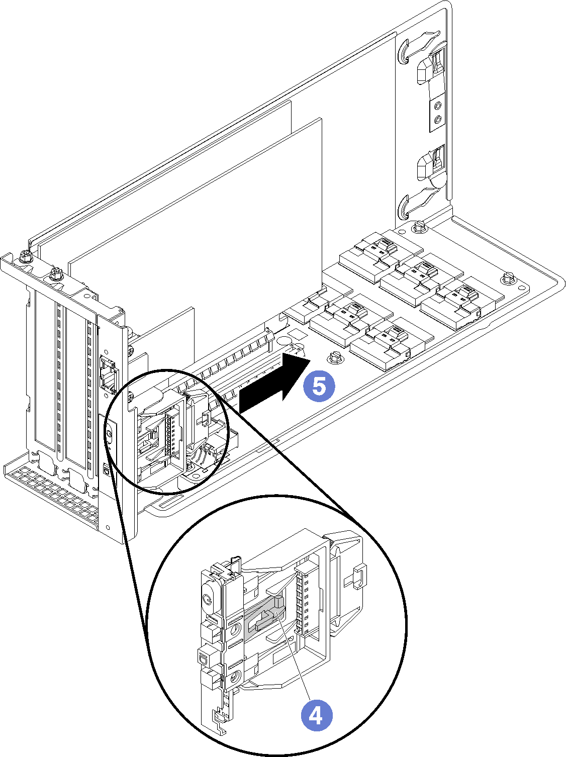 Front I/O assembly removal