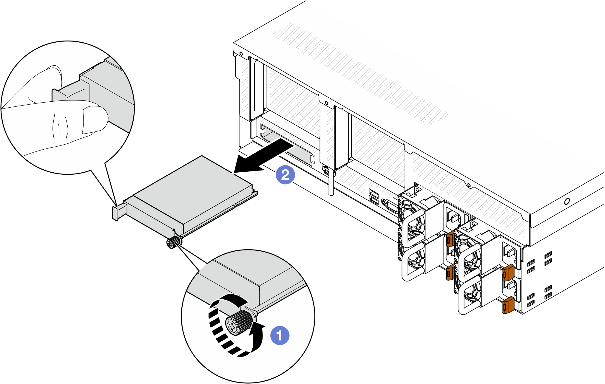 OCP module removal