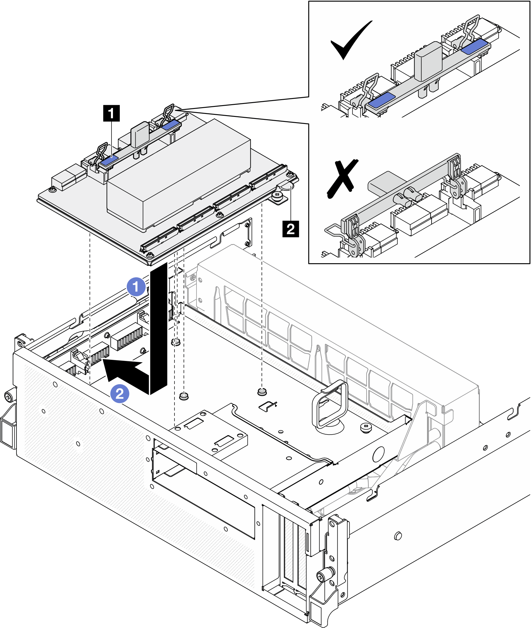 Assemblage du CX-7 installation
