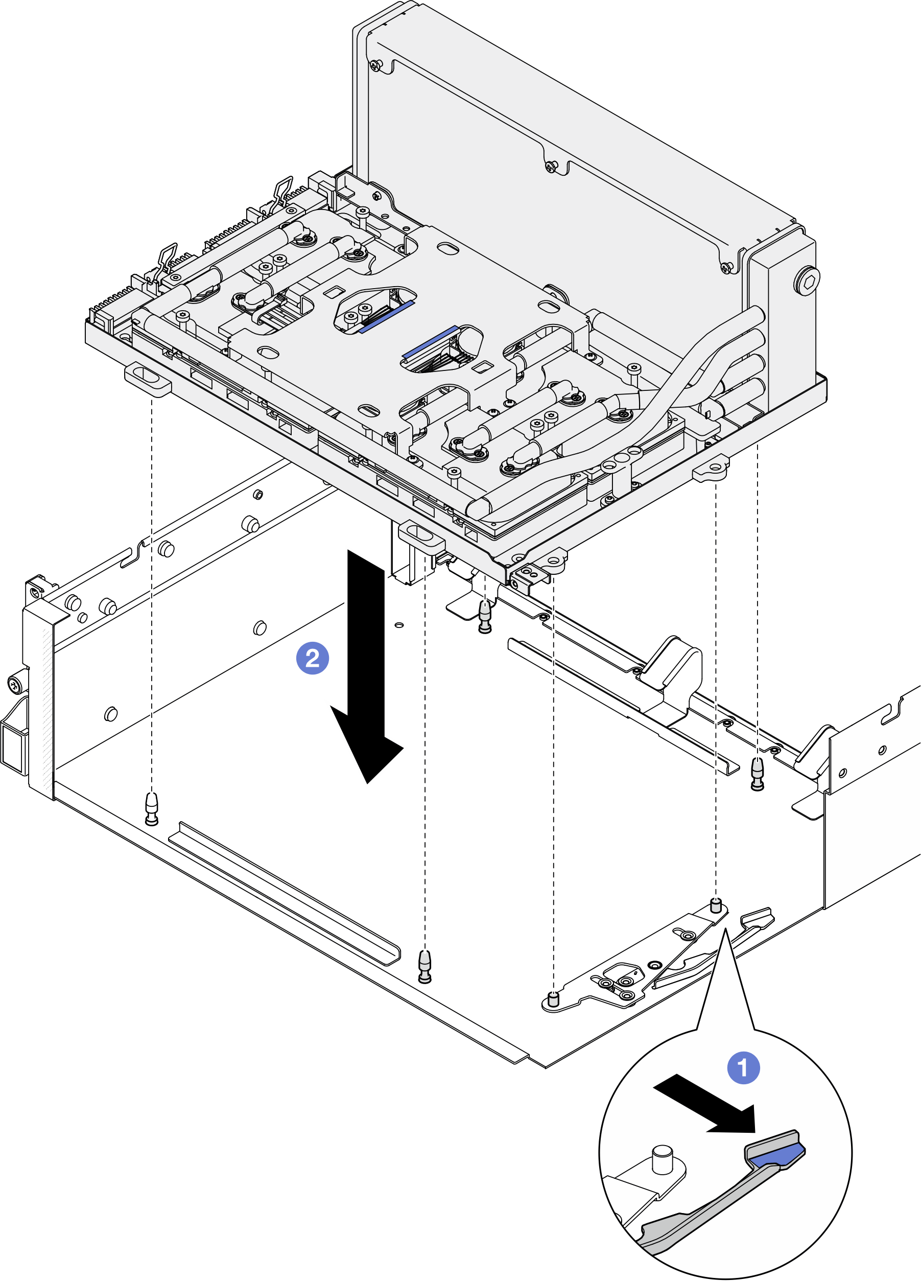 Assemblage du GPU-L2A installation
