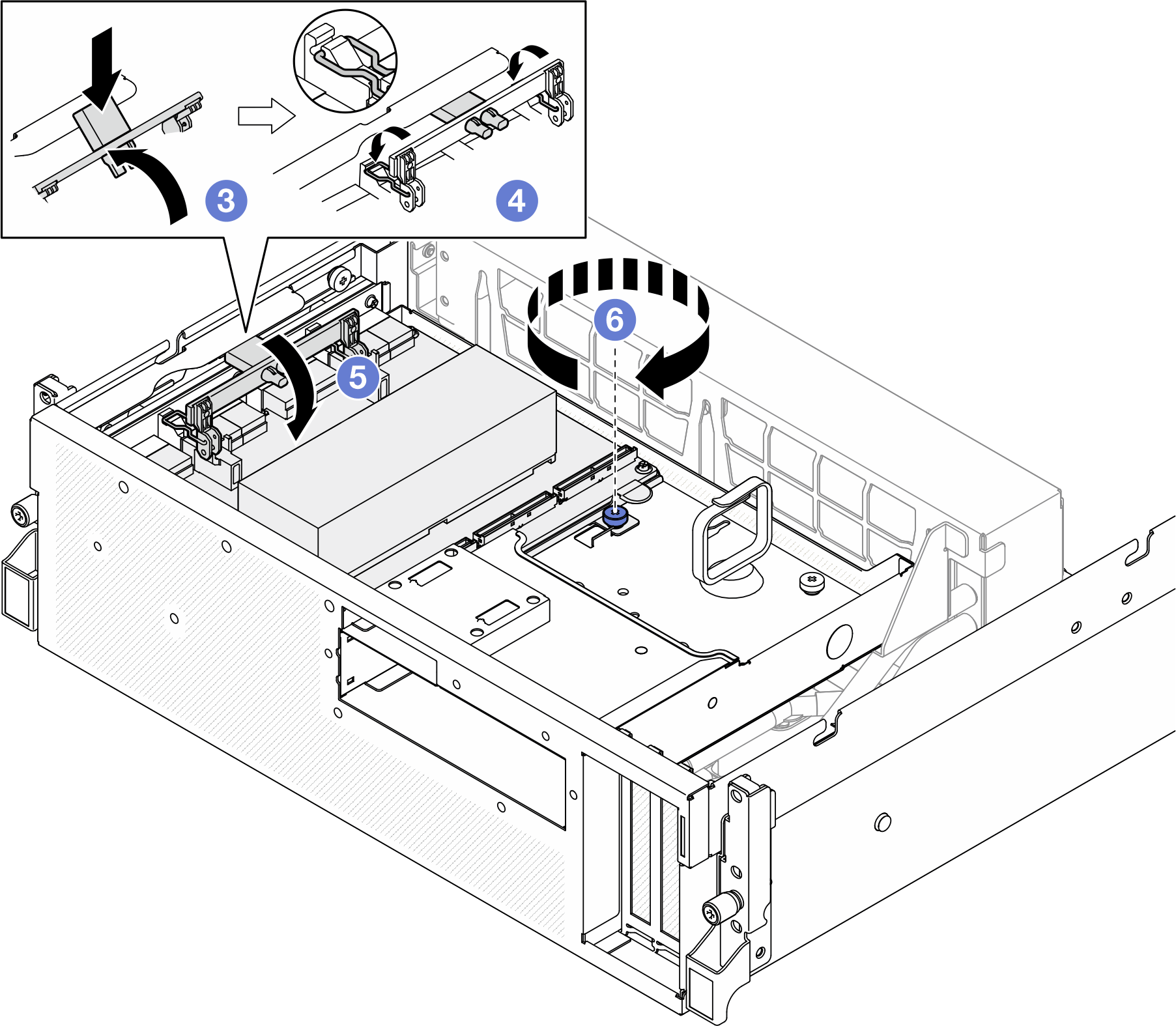 Conjunto CX-7 installation