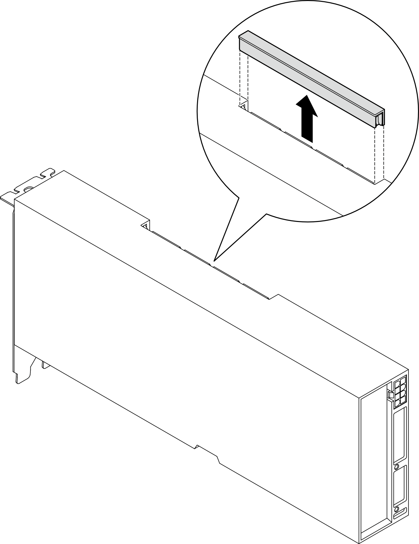 Link connector cover removal