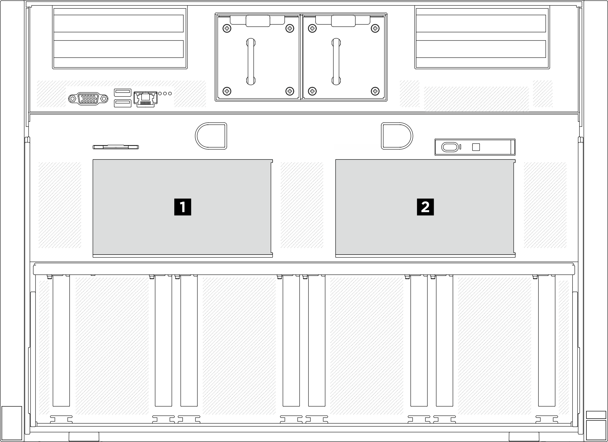 2.5-inch drive backplane numbering