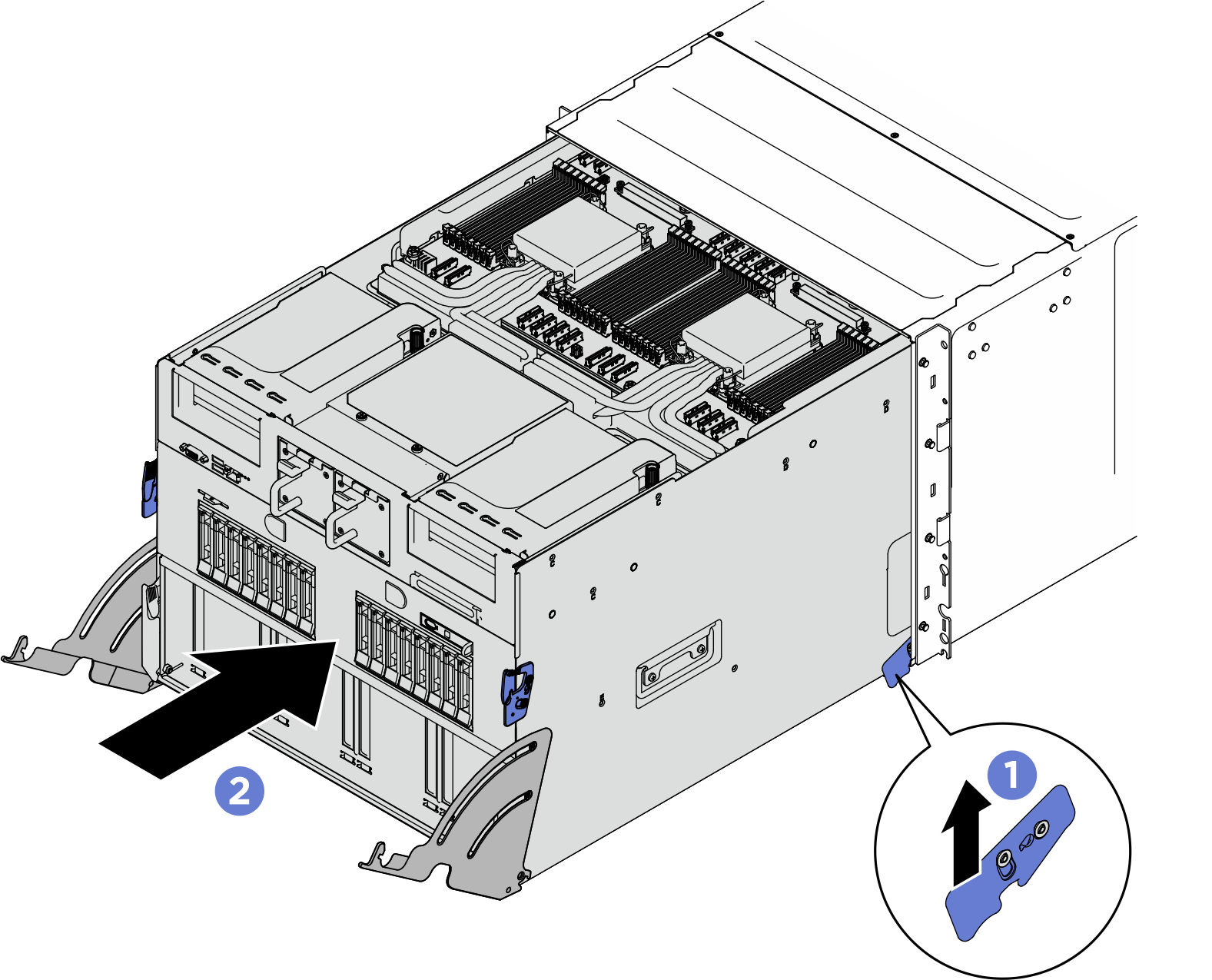 System shuttle installation