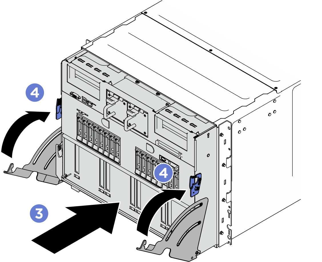 System shuttle installation