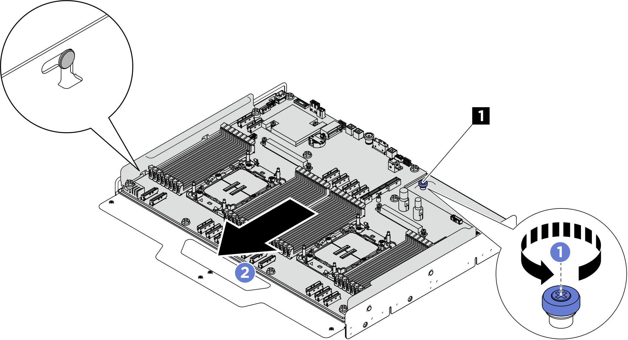 System board engagement