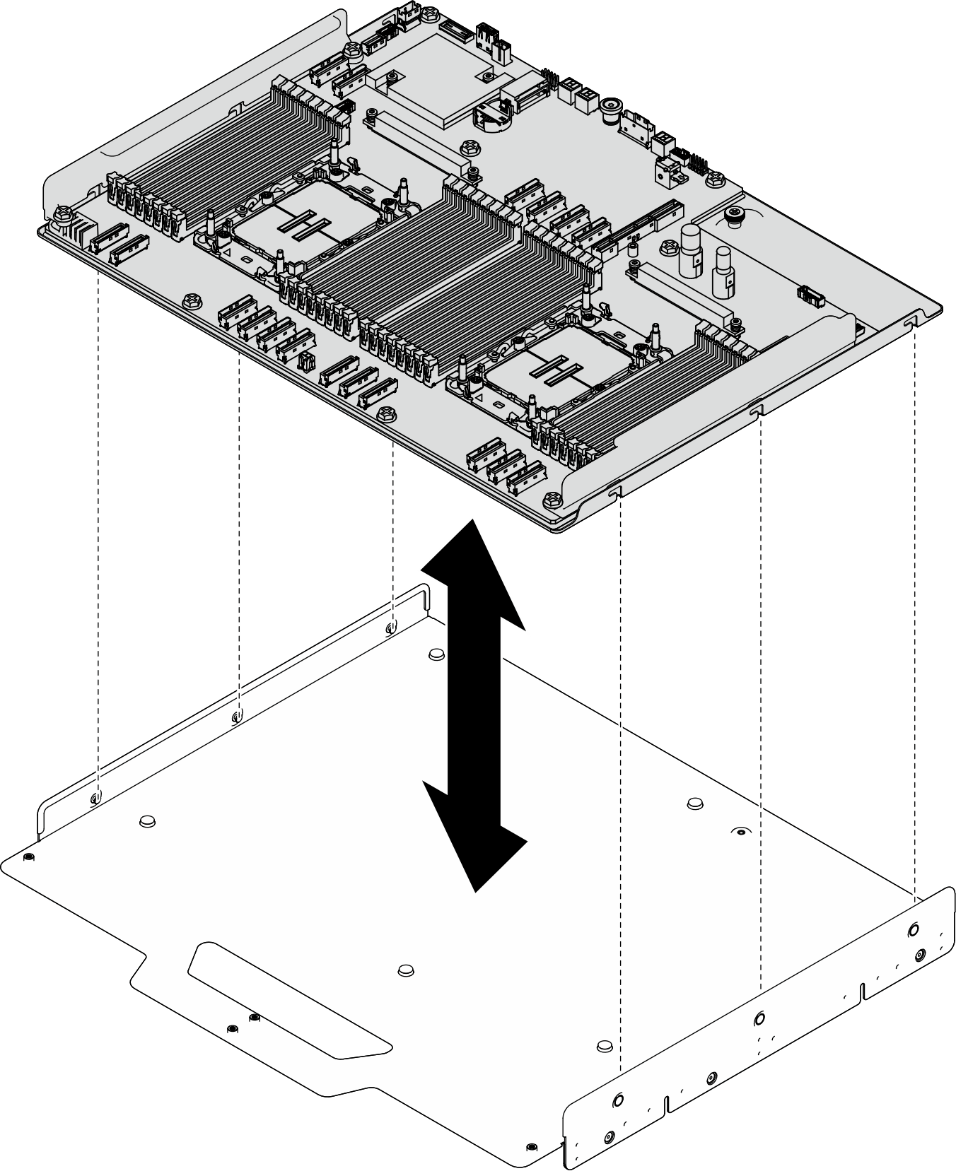System board removal