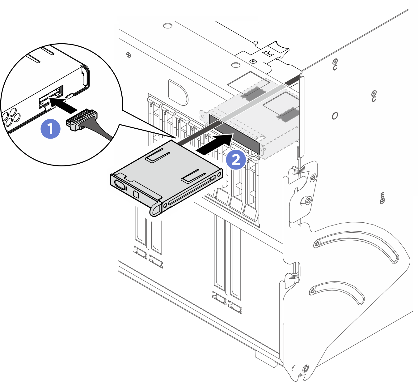 Integrated diagnostics panel installation