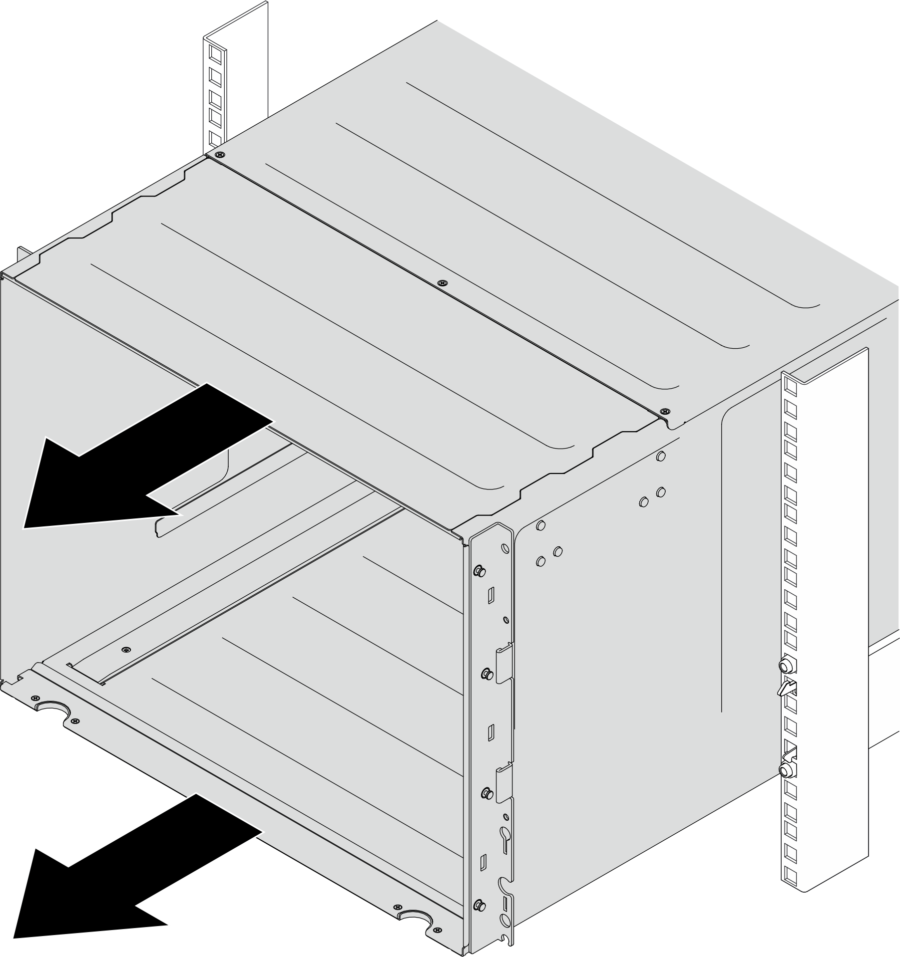 Sliding the chassis
