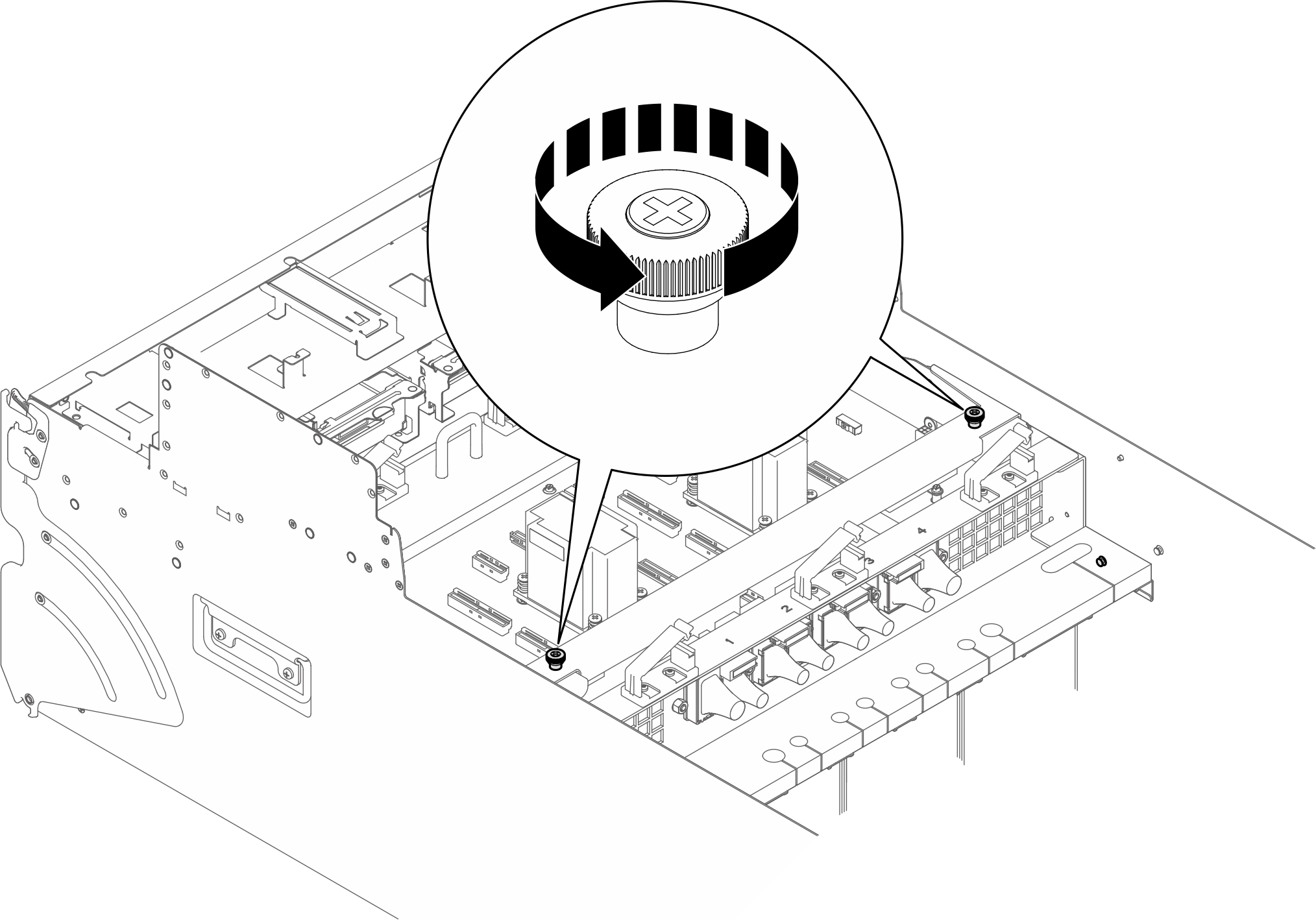 Loosening the thumbscrews