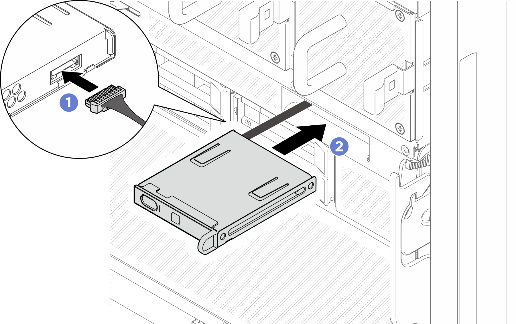 Integrated diagnostics panel installation