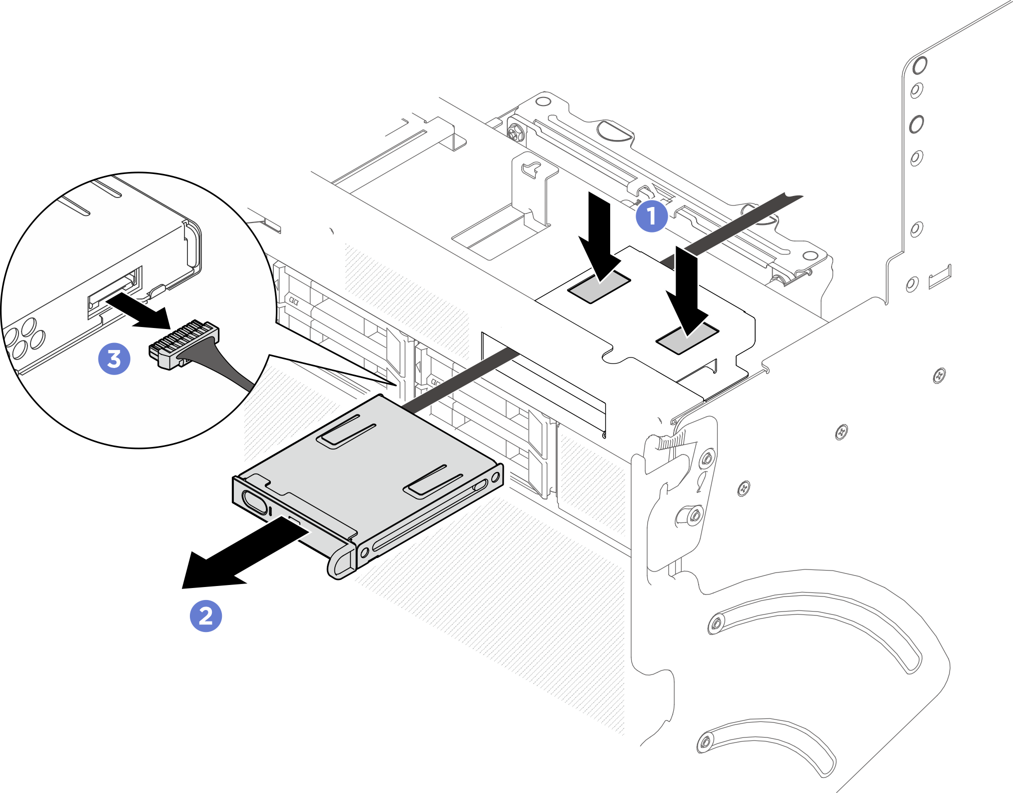 Integrated diagnostics panel removal