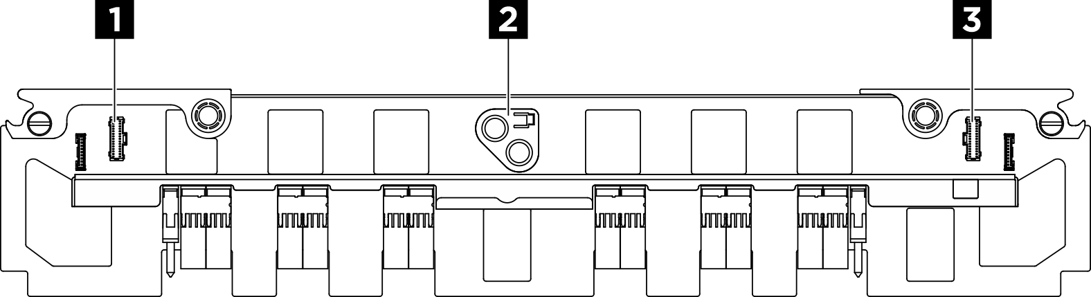 PSU-Interposer connectors