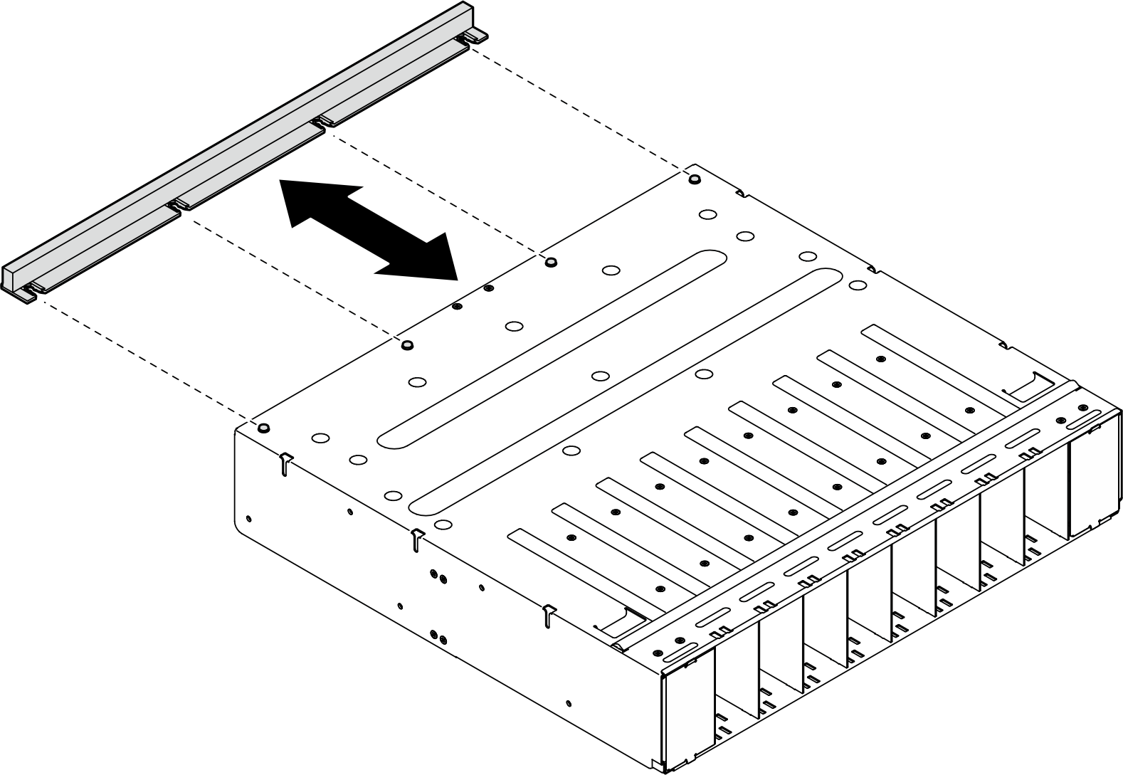 GPU air baffle removal