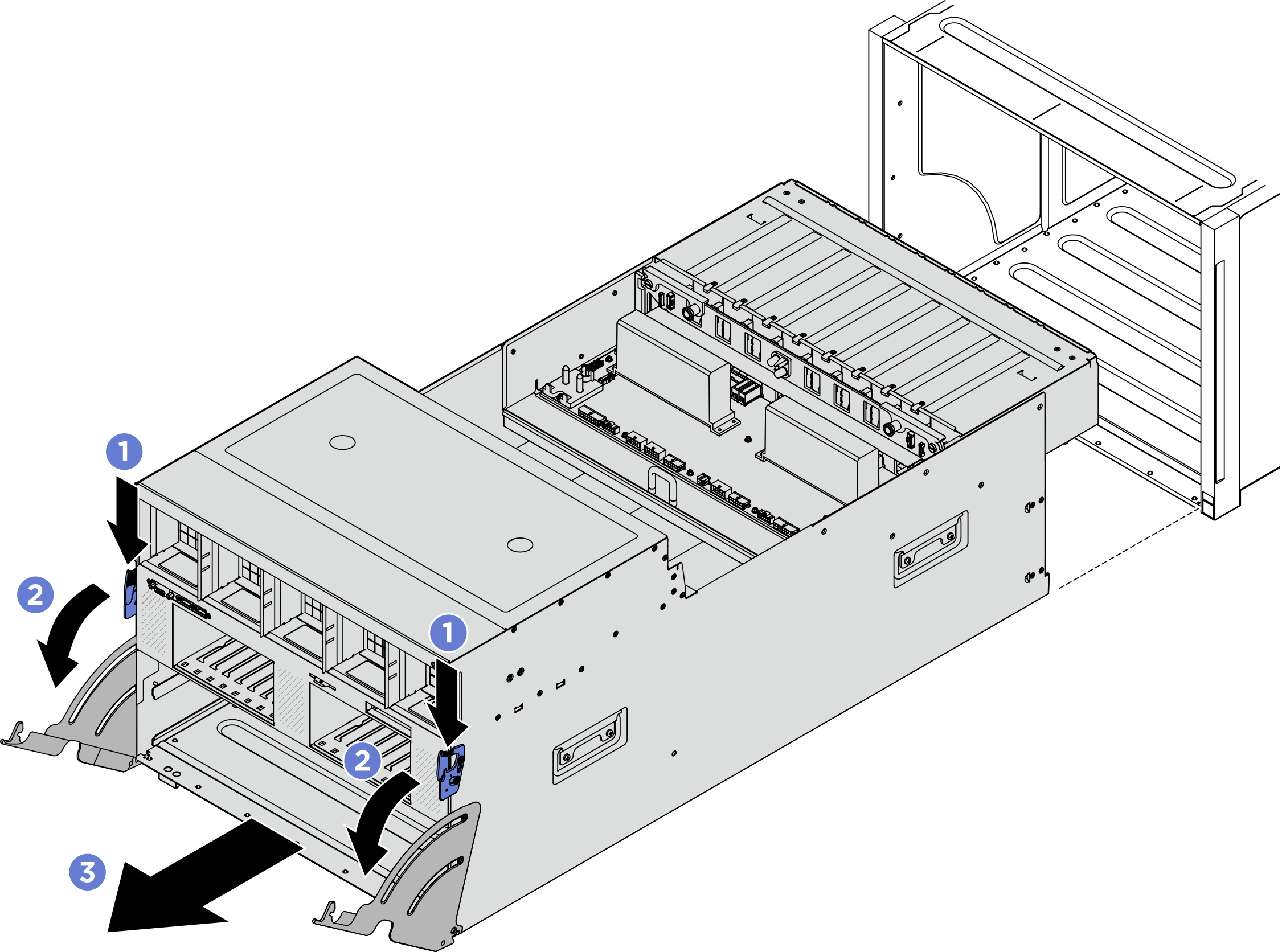 Alternador de GPU 8U removal