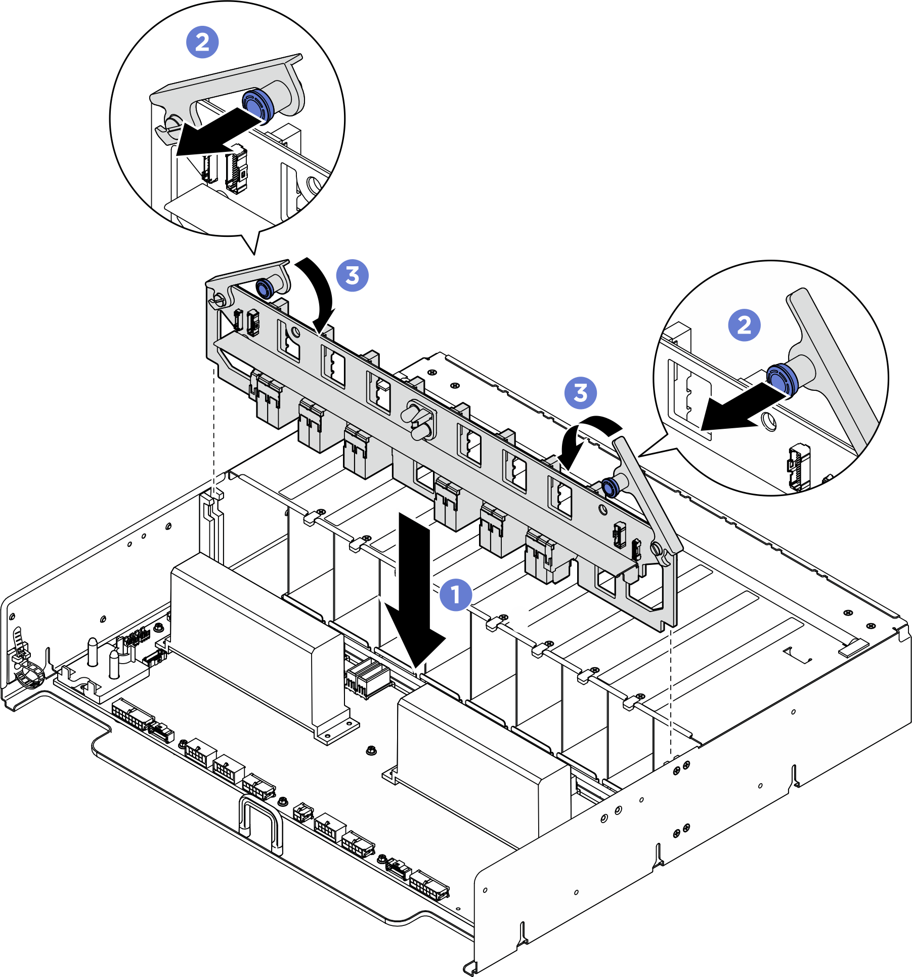 PSU interposer installation