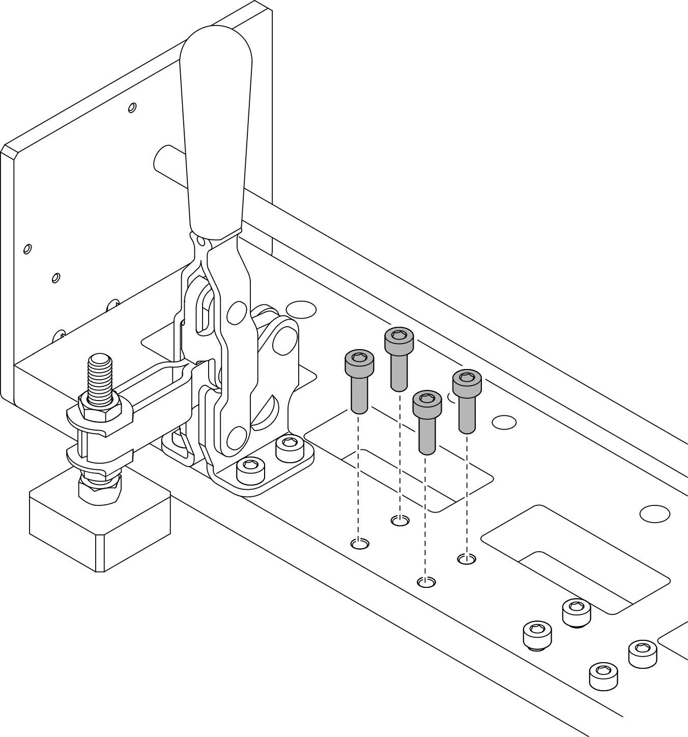 Reattaching screws