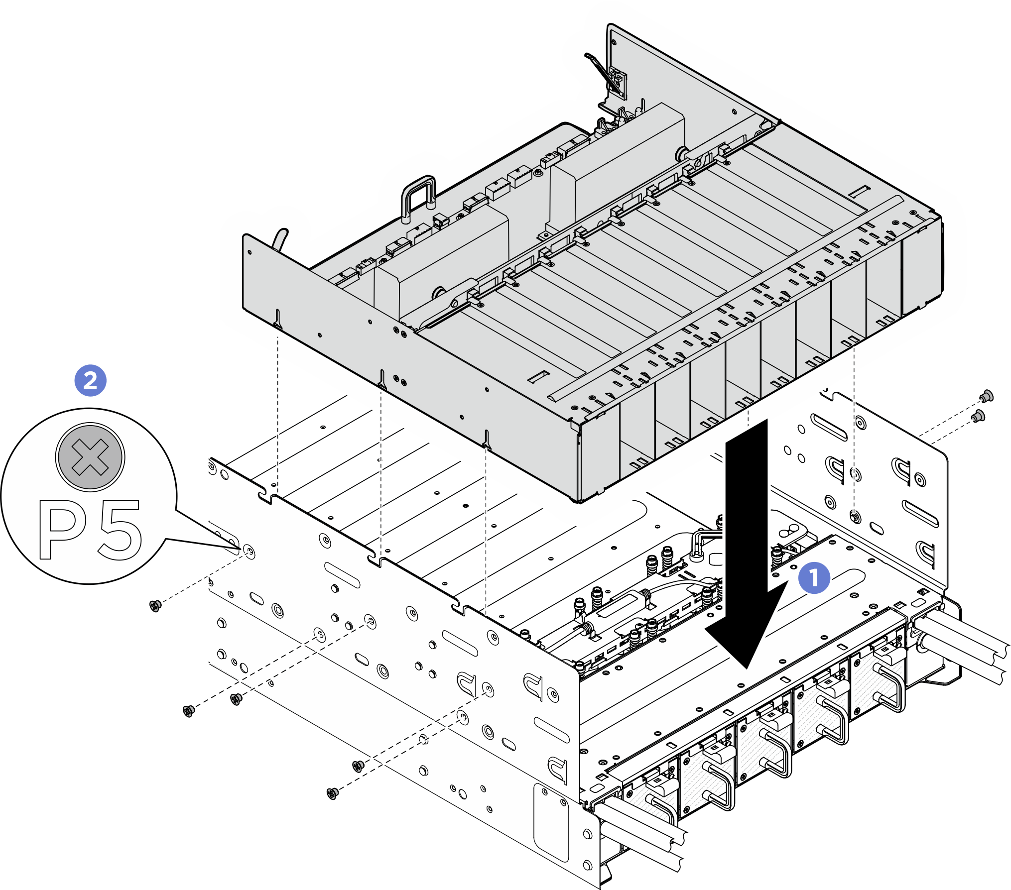 Power complex installation