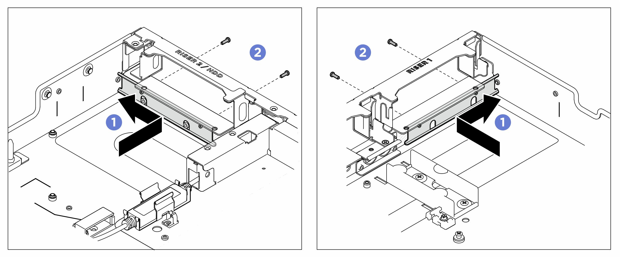 Venting block installation