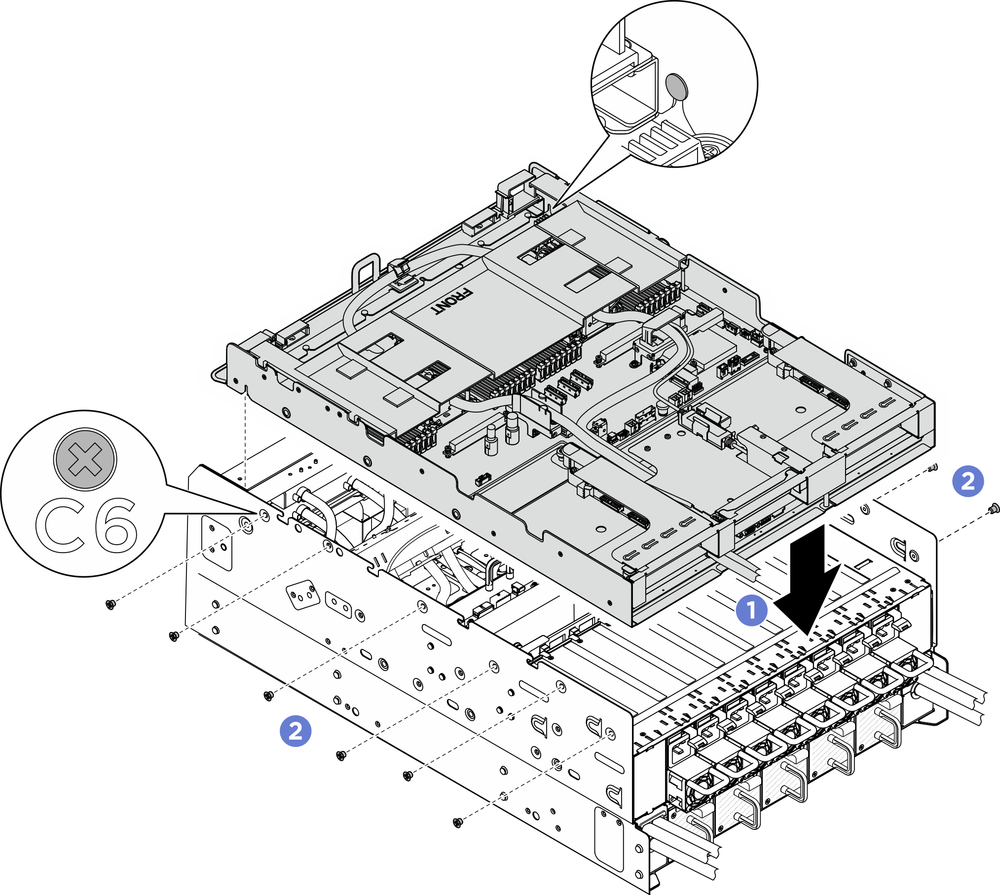 CPU complex installation