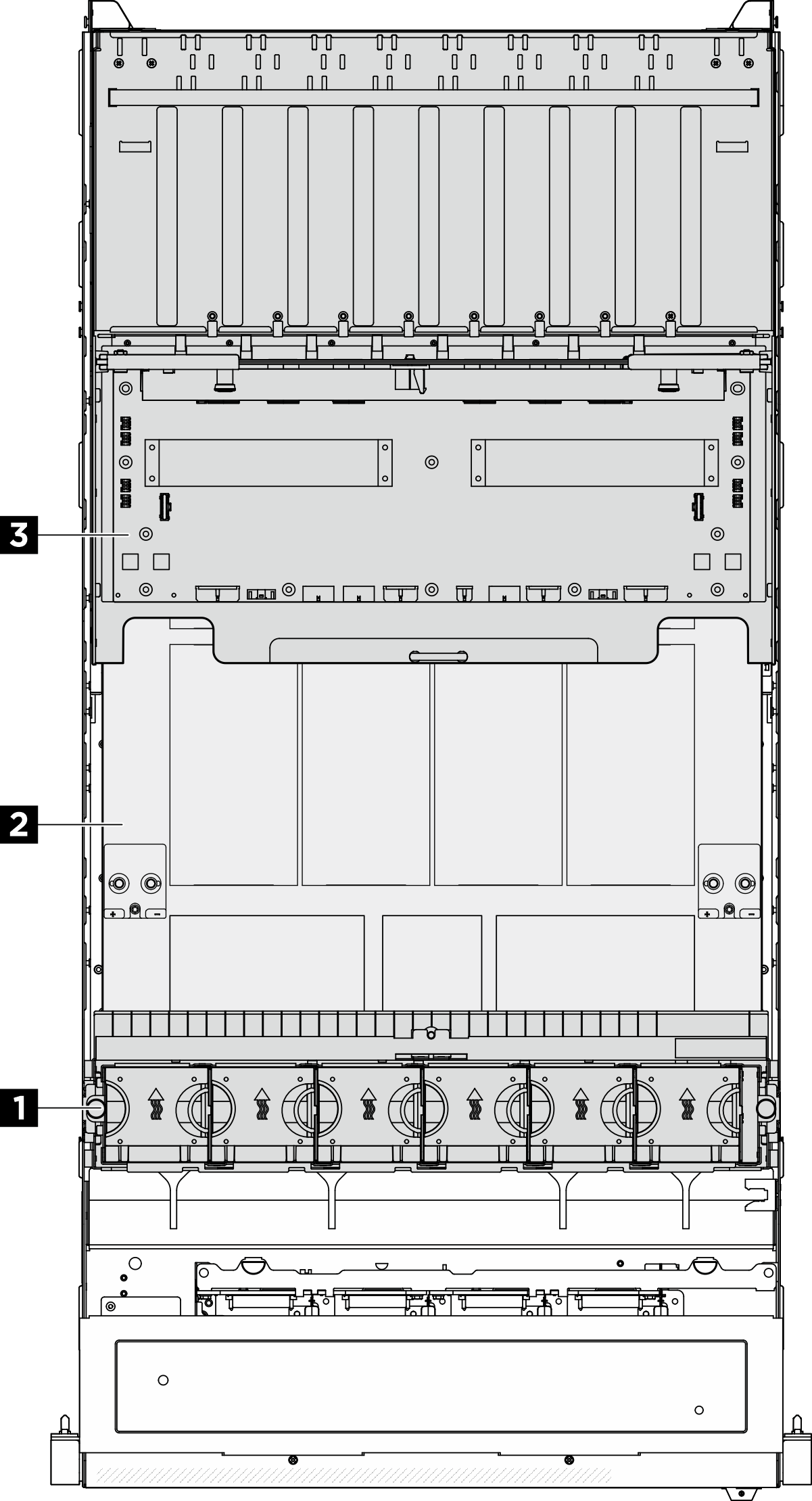 Chassis top view