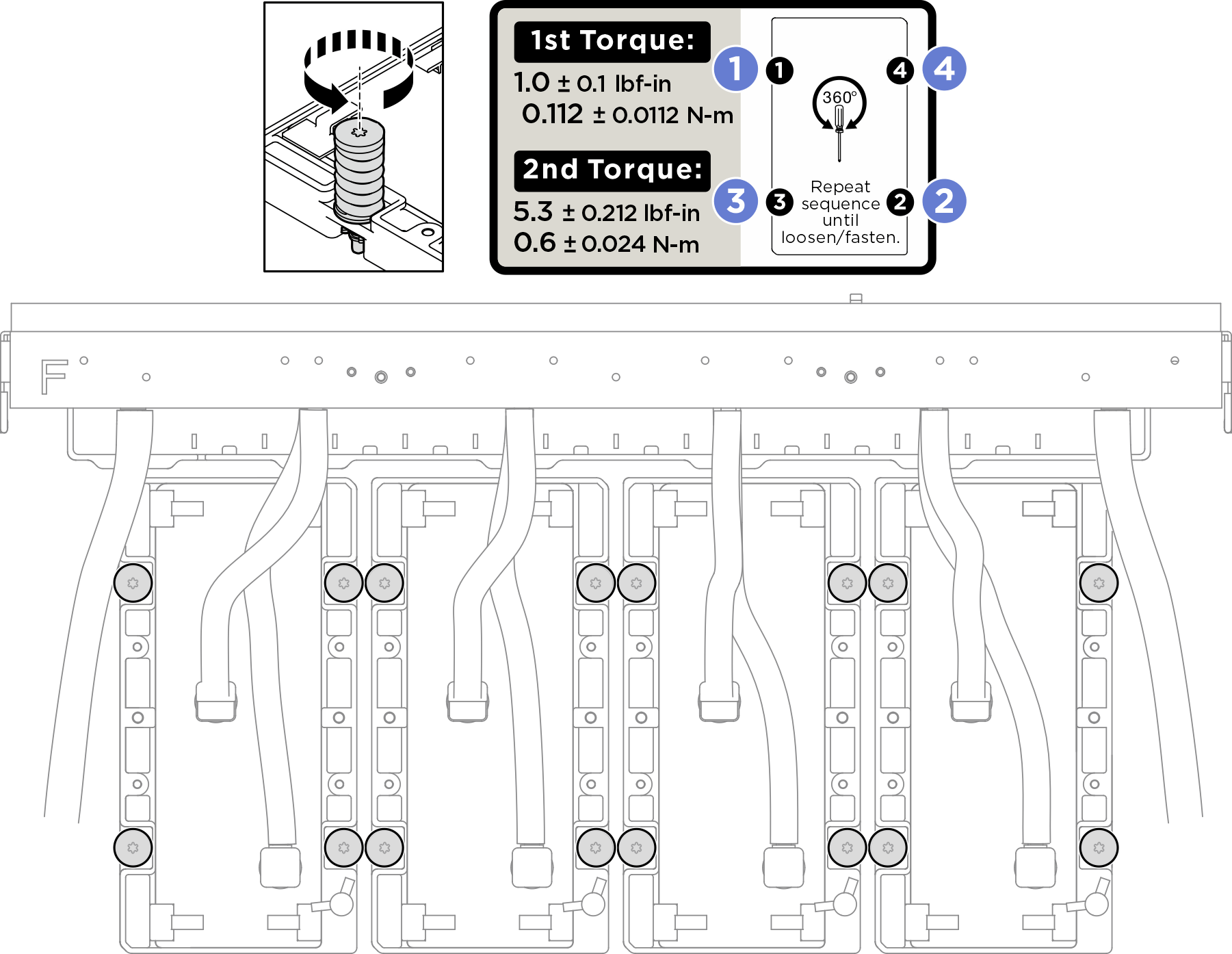 Removing the GPU cold plates