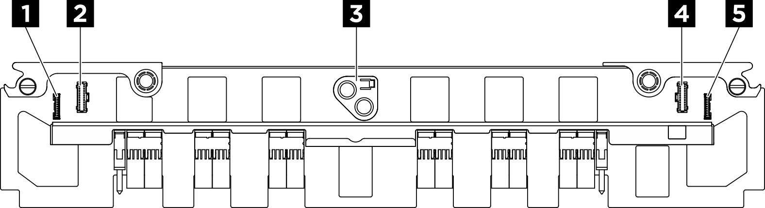 PSU interposer connectors